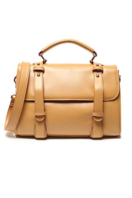 Oasap Retro Shoulder Bag With Twin Straps Detail