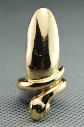 Oasap Chic Glossy Hawk Ring