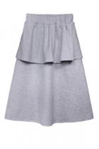 Oasap Exquisite Tierd Bust Skirt