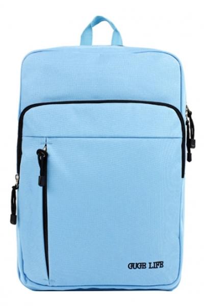 Oasap Fashion Solid Schoolbag Backpack