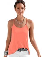 Oasap Strappy Back Detail Summer Top