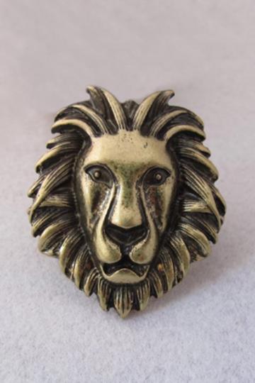 Oasap Stylish Lion Head Adjustable Ring