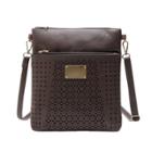Oasap Fashion Hollow Out Cross Body Shoulder Bag
