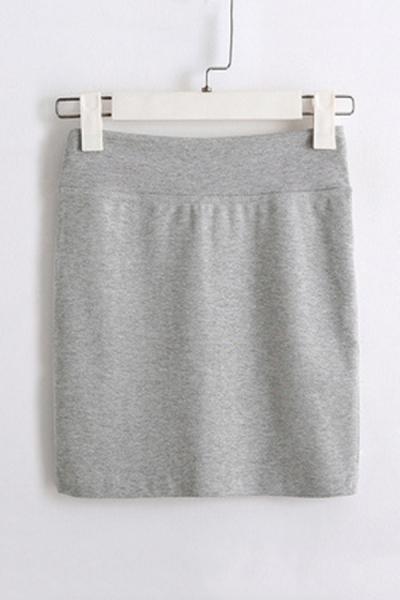 Oasap Vintage Hip-hugging Skirt
