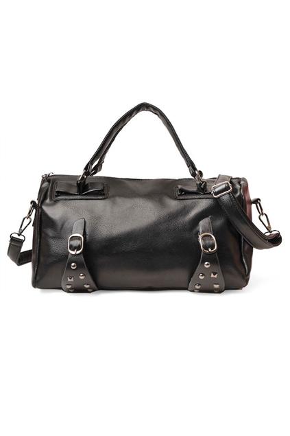 Oasap Retro Whole Colored Rivets Embellished Shoulder Bag