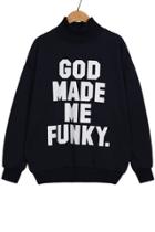 Oasap God Made Me Funky Sweatshirt