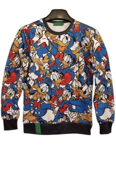 Oasap Cute Cartoon Print Sweatshirt