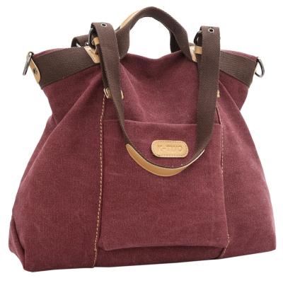 Oasap Casual Canvas Medium Tote Shoulder Bag