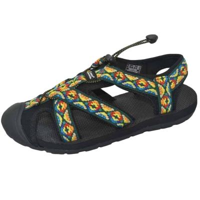 Oasap Round Toe Mesh Flat Outdoor Sports Sandals
