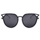Oasap Oversized Uv Protection Metal Frame Cat Eye Sunglasses