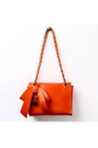 Oasap Bow-knot Chain Magnetic Snap Shoulder Bag