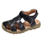 Oasap Children's Velcro Strap Closed Toe Fisherman Flat Sandal