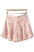 Oasap Well-made Floral Shorts Culottes