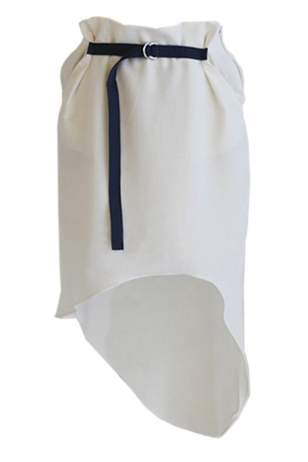 Oasap Irregular Hemline Hip Hugging Skirt