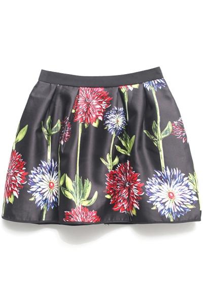 Oasap Nature-inspired Sleek Skirt