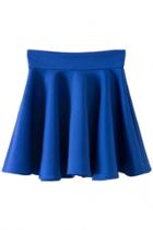 Oasap Stretch-knit Medi A-line Skirt