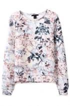 Oasap Pastel Nature-inspired Sweatshirt