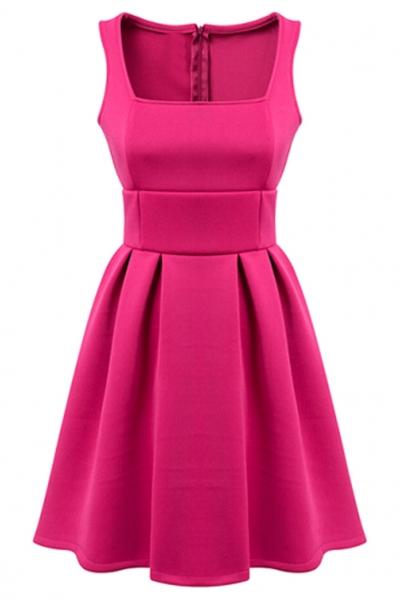 Oasap Charming Princesssquare Neckline Mini Dress