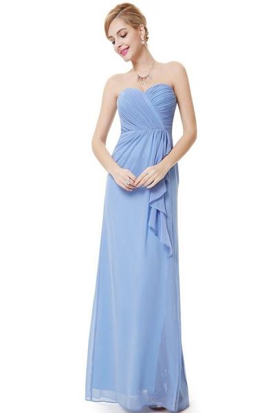 Oasap Chic Strapless Sweetheart Neckline Long Prom Dress