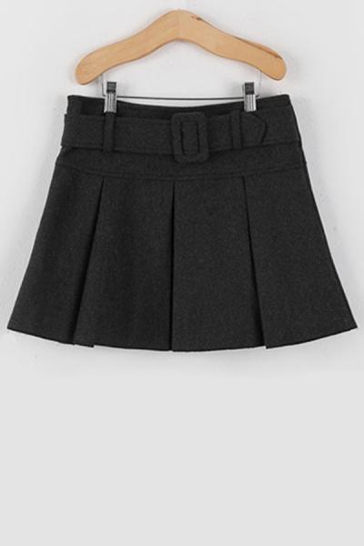 Oasap Pleated A-line Dress