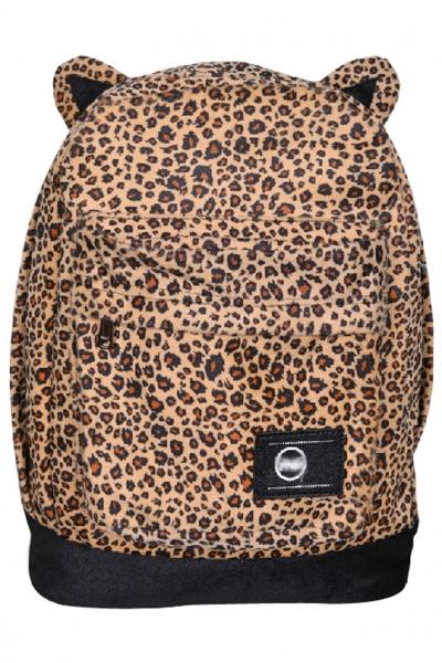 Oasap Leopard Print Backpack School Bag