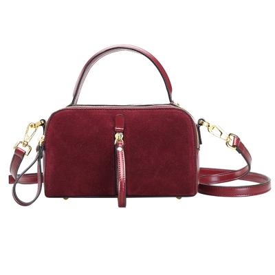 Oasap Adjustable Detachable Strap Pu Zipper Handle Shoulder Bag