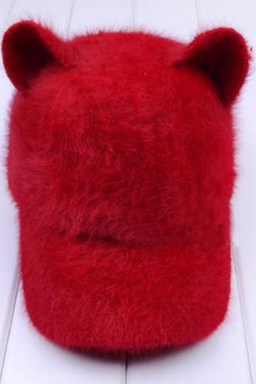 Oasap Cat Ear Fur Cap