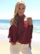 Oasap Halter Neck Off Shoulder Lace Blouses