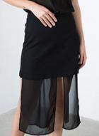 Oasap Fashion Bodycon Mini Pencil Skirt