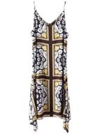 Oasap Women's Summer Sleeveless Floral Print Midi Dress With Spaghetti Strap