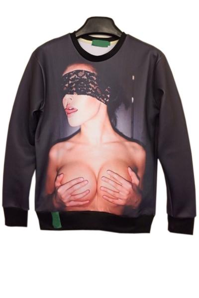 Oasap Sexy Beauty Sweatshirt