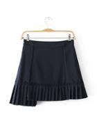 Oasap Stylish High Waist Pleated Skirt