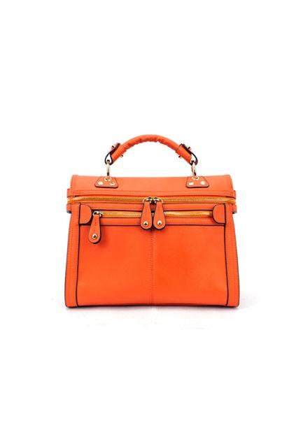 Oasap Vintage Zipped Shoulder Bag With Double Zips
