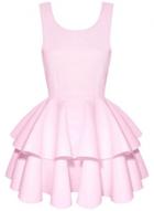 Oasap Sleeveless Backless Bow A-line Party Dress