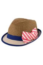 Oasap Fashion Bowknot Straw Hat