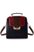 Oasap Chic Color Block Bag