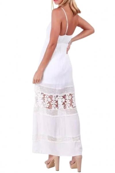 Oasap Grace Lace Spaghetti Straps Cami Dress
