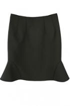 Oasap Black High Waistline Fishtail Design Skirt