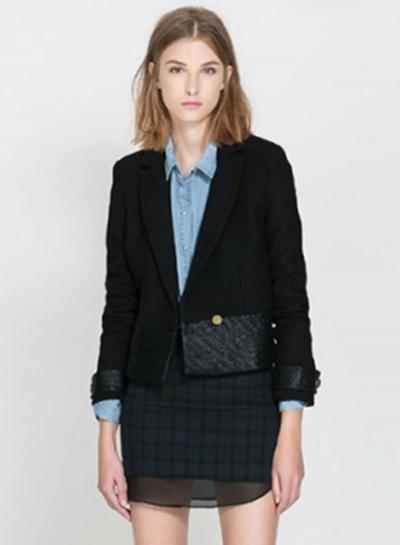Oasap Women's One Button Front Slim Fit Blazer