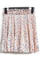 Oasap Nice Rose Chiffon Skirt