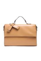 Oasap Korean Concise Style Zipped Shoulder Bag