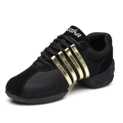 Oasap Mesh Lace-up Split Sole Dance Sneakers