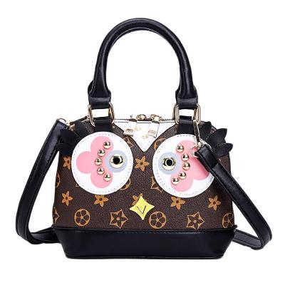 Oasap Pu Tote Shell Bag With Shoulder Strap