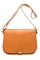 Oasap Elegant Flap Detail Messenger Bag With Plaited Edges