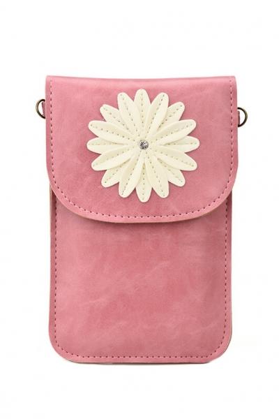 Oasap Cute Daisy Flap Woman Clutch