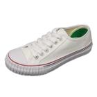 Oasap Casual Flat Heels Lace Up Round Toe Canvas Shoes