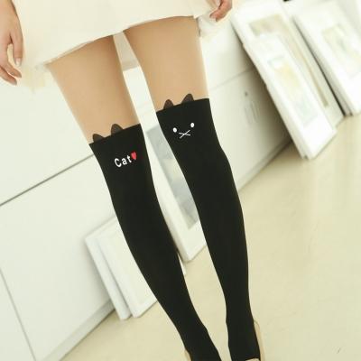 Oasap Fashion Letter Graphic Skinny Fit Leggings