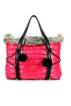 Oasap Distinctive Pompon Embellished Shoulder Bag
