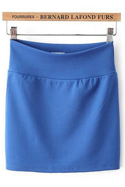 Oasap Candy Color Ol Bodycon Skirt