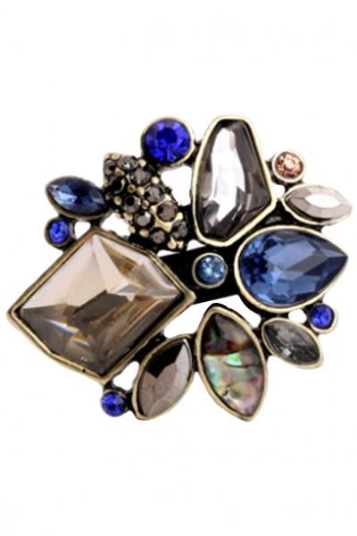 Oasap Antique Delicate Faux Gemstone Women Ring